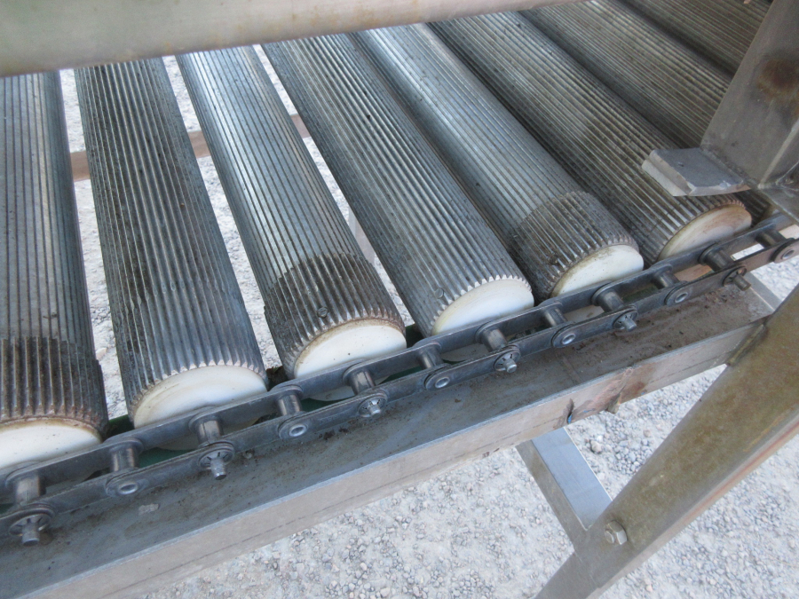 5599 Roller table inspection table 3200x500 mm