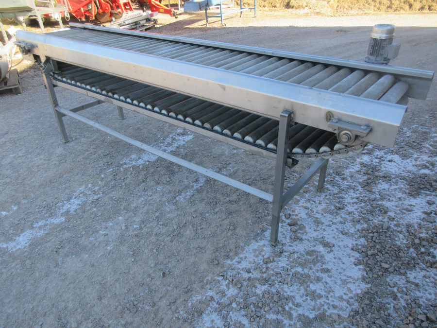 5599 Roller table inspection table 3200x500 mm