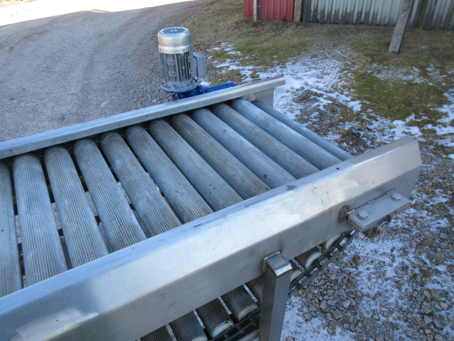 5599 Roller table inspection table 3200x500 mm