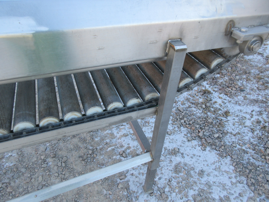 5599 Roller table inspection table 3200x500 mm
