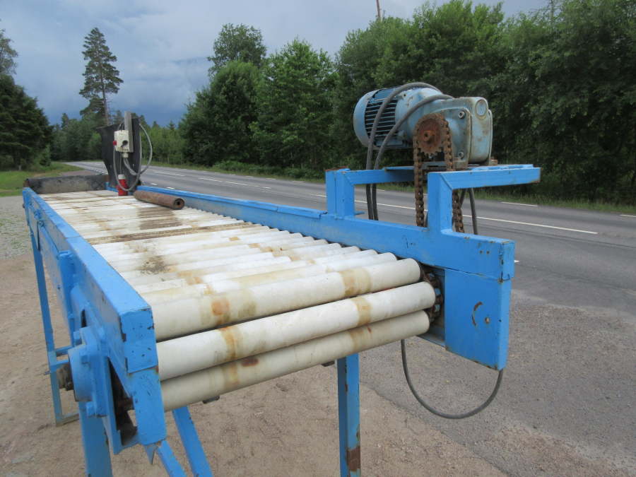 5621 EMVE roller inspection table 3400x500 mm