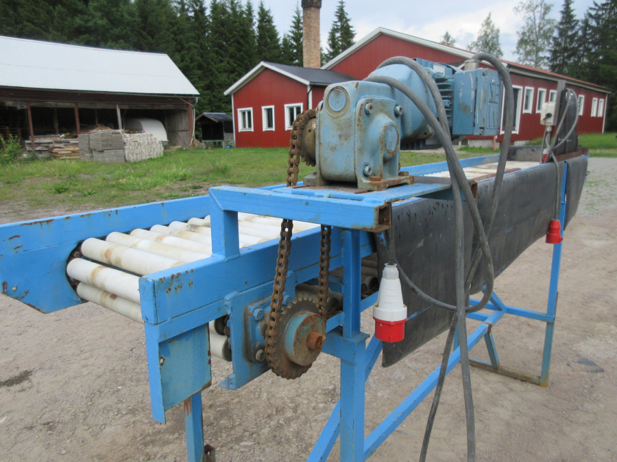 5621 EMVE roller inspection table 3400x500 mm