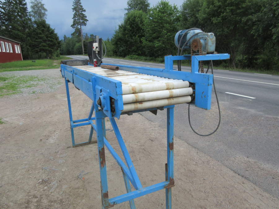 5621 EMVE roller inspection table 3400x500 mm