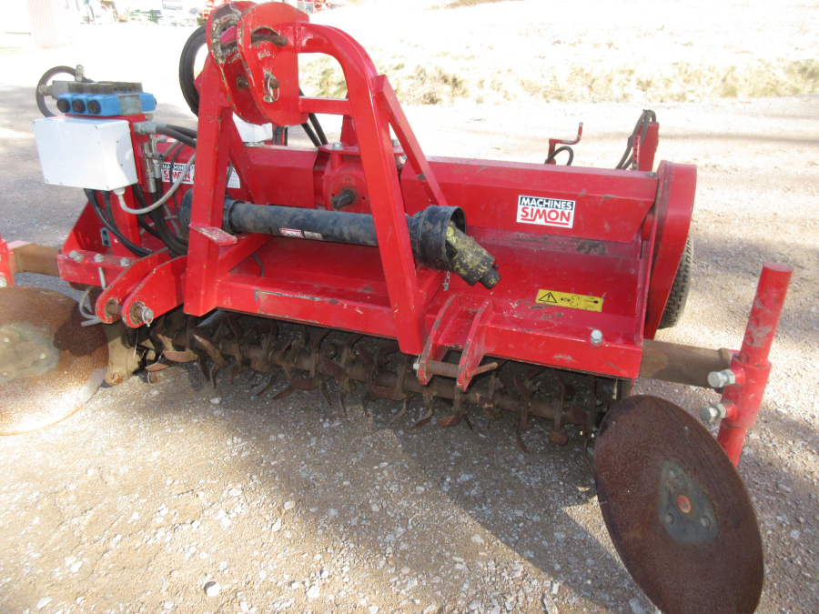 5633 Simon M165 bed cultivator 