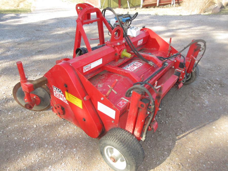 5633 Simon M165 bed cultivator 