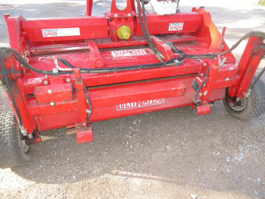 5633 Simon M165 bed cultivator 