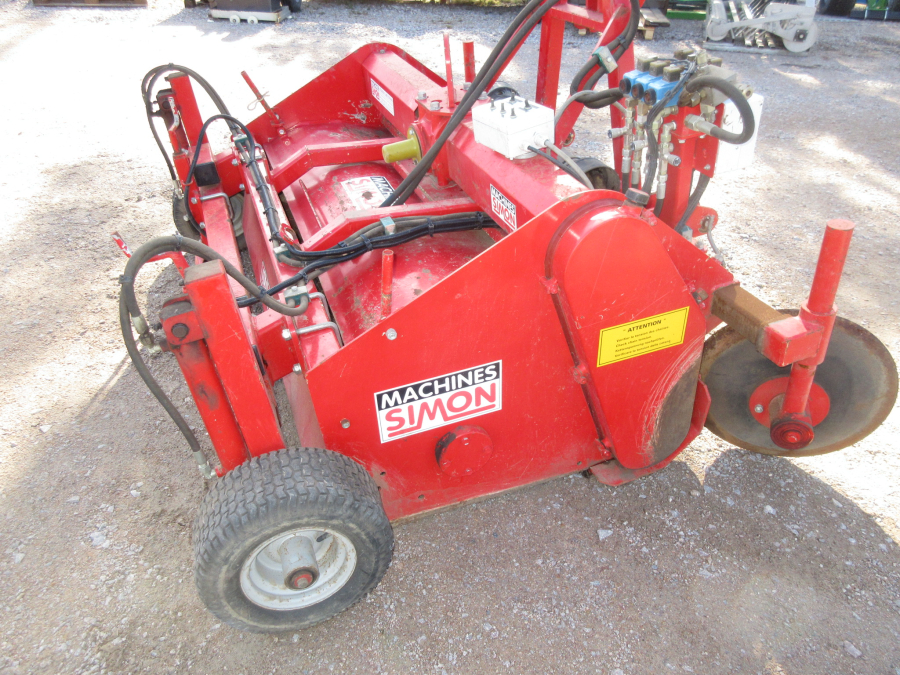 5633 Simon M165 bed cultivator 