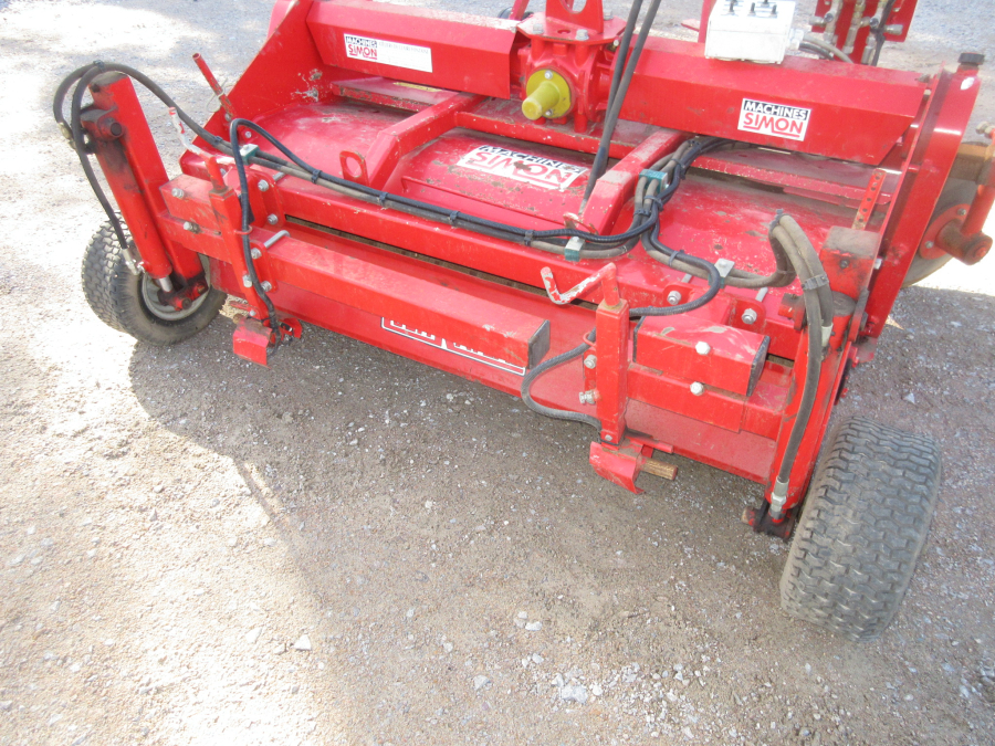 5633 Simon M165 bed cultivator 