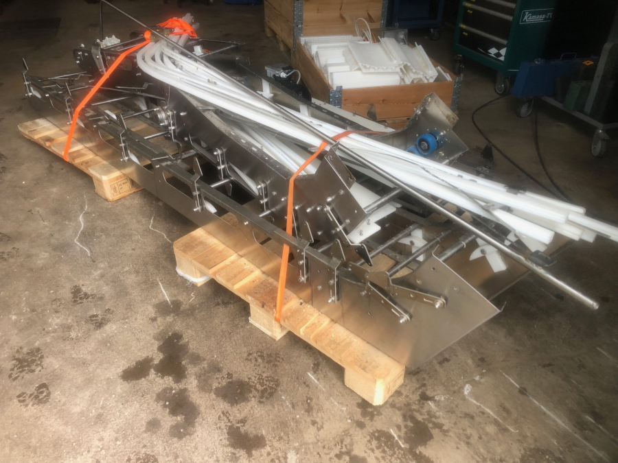 5764 Rotab Elevator stainless steel 1500+4920+1500 x 440 mm