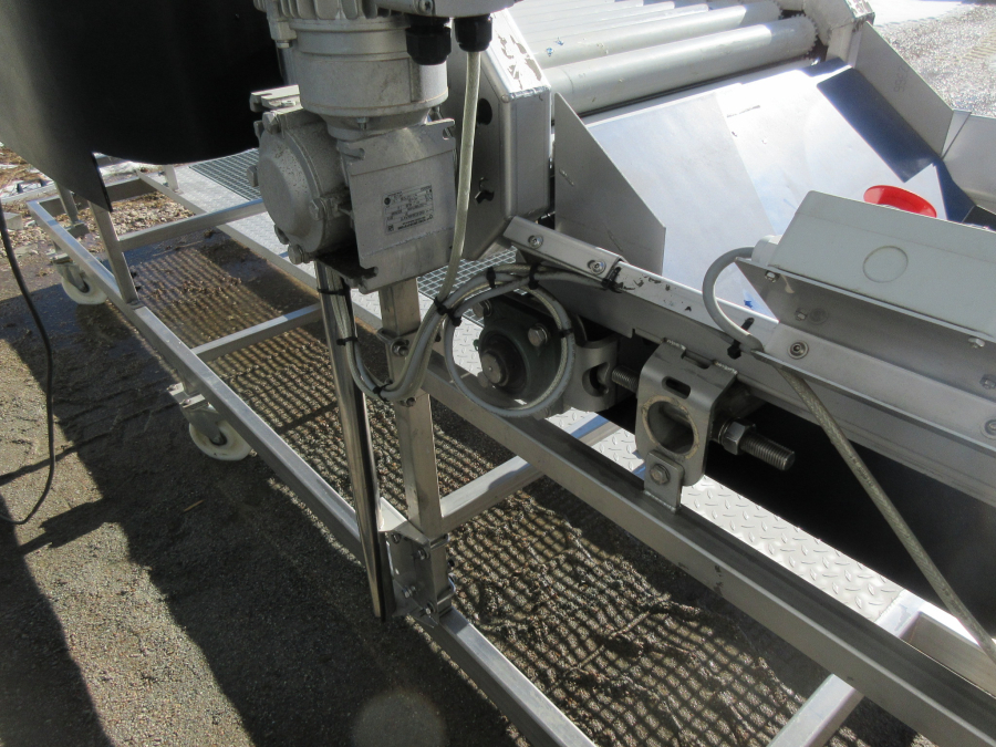 5795 EKKO roller inspection table STAINLESS STEEL