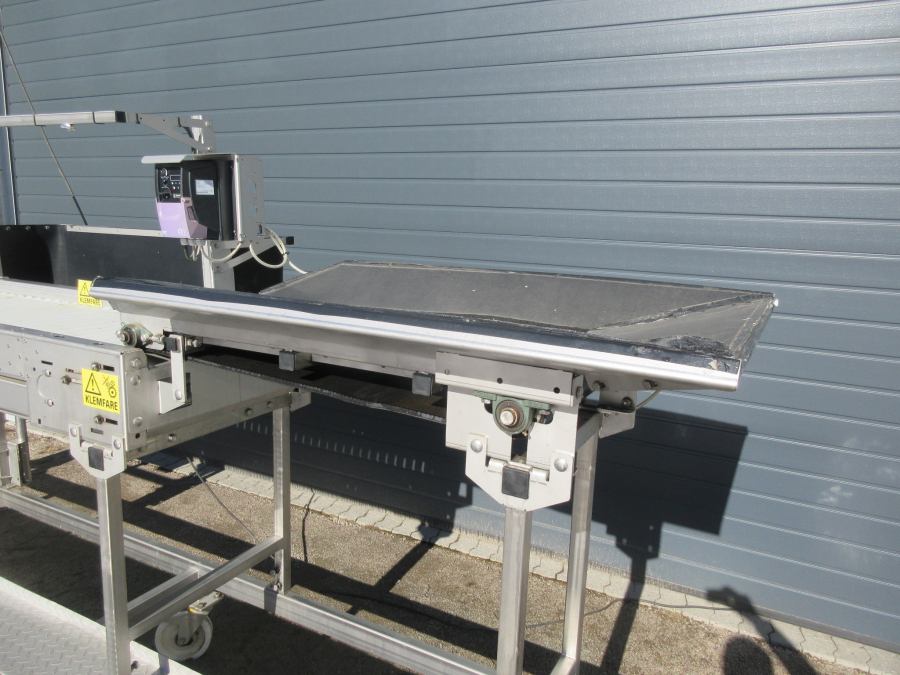 5795 EKKO roller inspection table STAINLESS STEEL