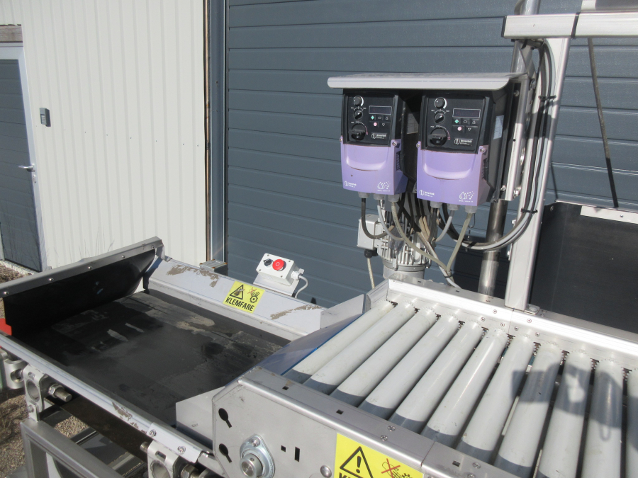 5795 EKKO roller inspection table STAINLESS STEEL