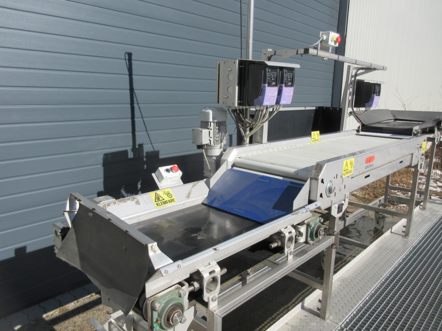 5795 EKKO roller inspection table STAINLESS STEEL