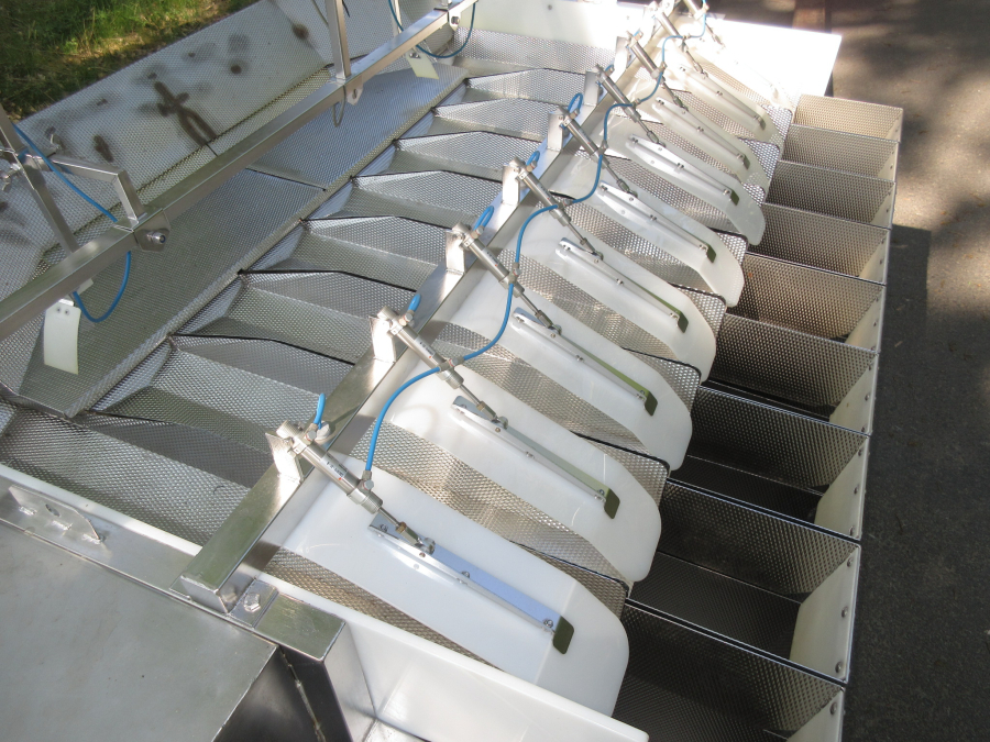 5814 Newtec 2009PCB linear weigher for processed products