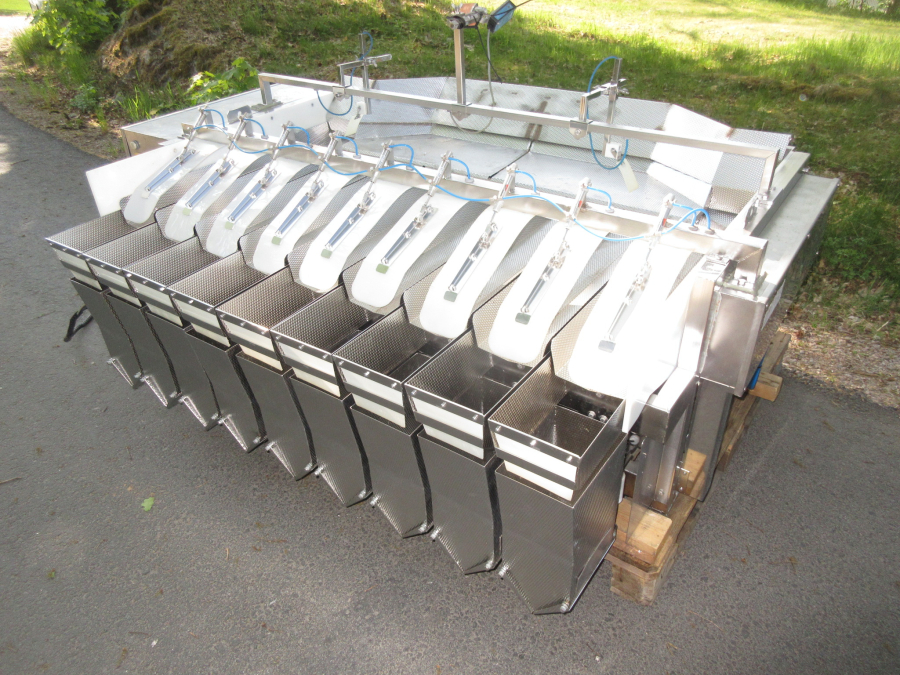 5814 Newtec 2009PCB linear weigher for processed products