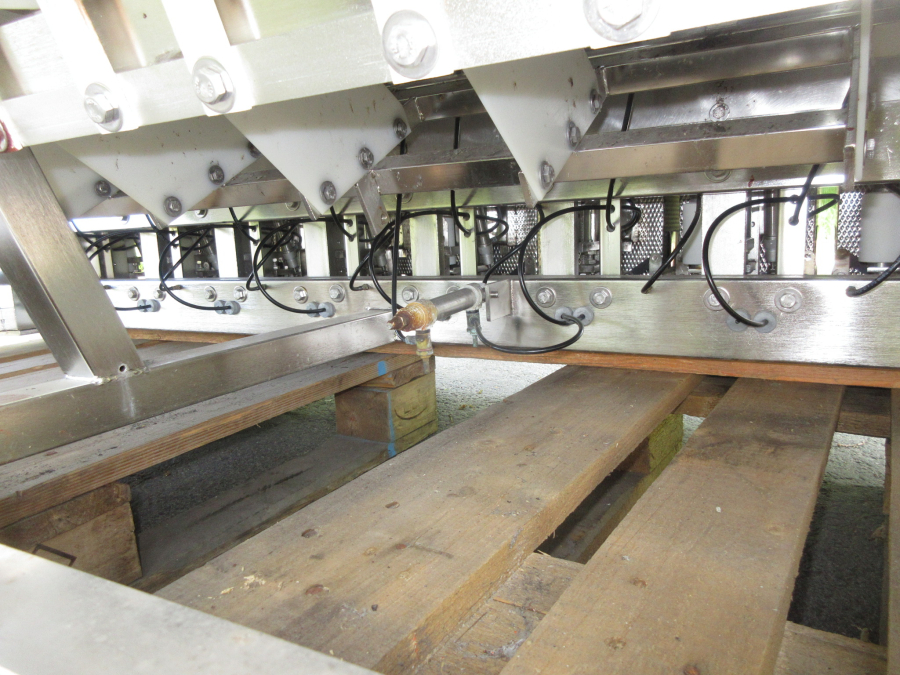 5814 Newtec 2009PCB linear weigher for processed products
