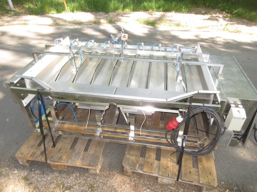 5814 Newtec 2009PCB linear weigher for processed products