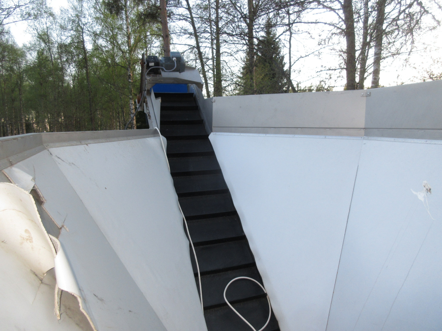 5826 EMVE feeding bunker STAINLESS STEEL