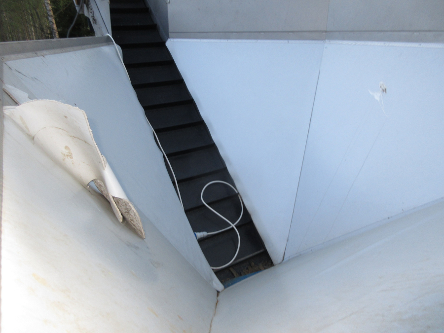 5826 EMVE feeding bunker STAINLESS STEEL