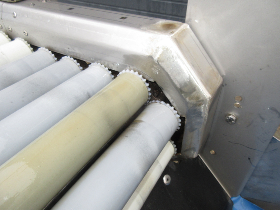 5912 EKKO roller table 2000x500 mm Stainless steel
