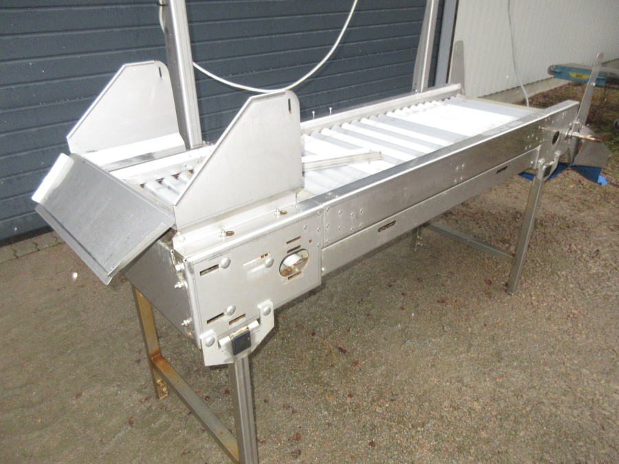 5912 EKKO roller table 2000x500 mm Stainless steel