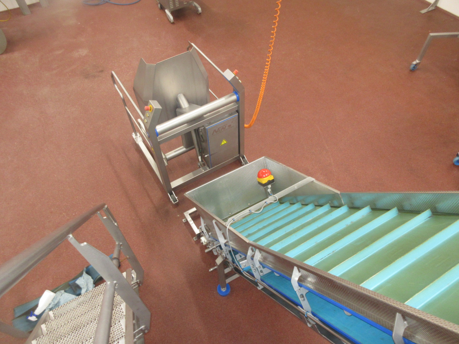 5938 Newtec JASA packaging line for processed vegetables potatoes