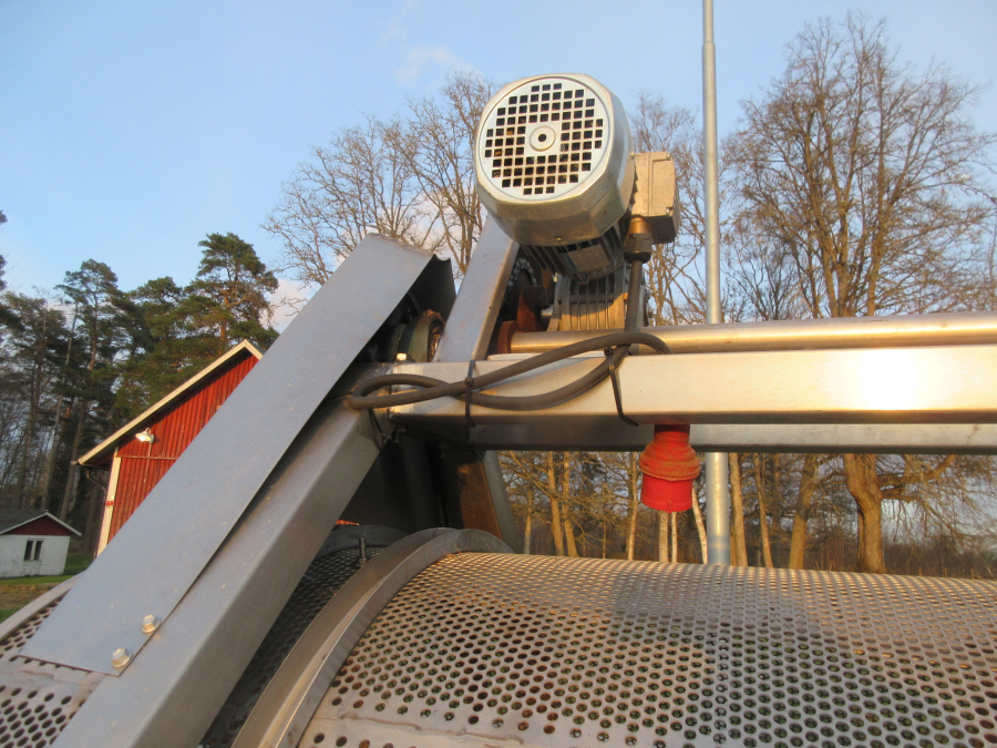 5959 Ekomatic potatistvätt rostfri nyskick