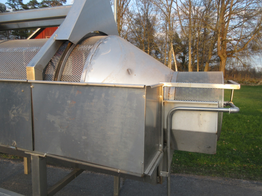 5959 Ekomatic potatistvätt rostfri nyskick