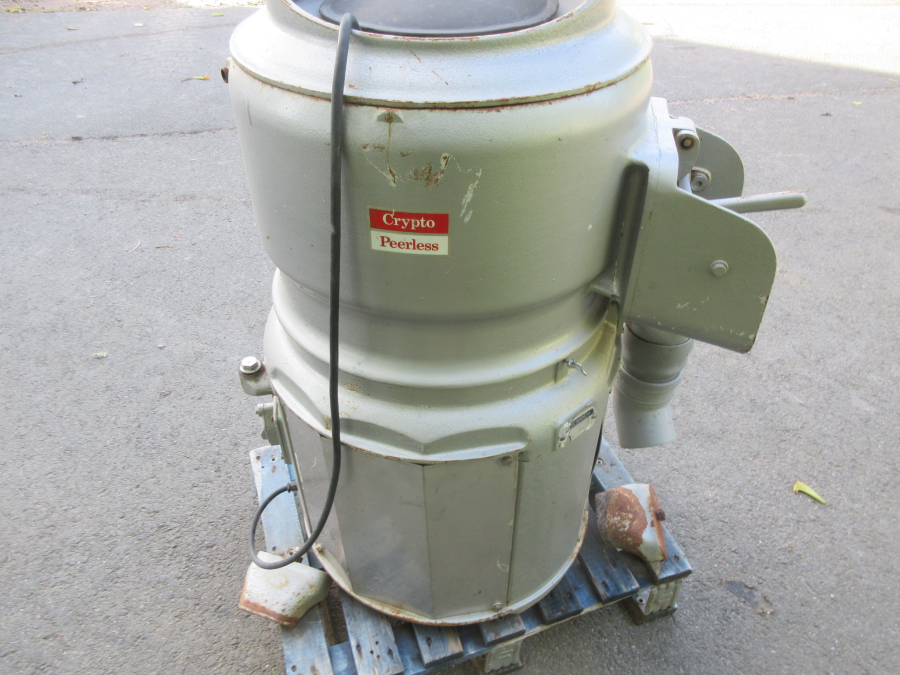 6008 Potato peeler crypto peerless small carborundum