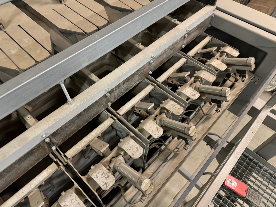 6013 Upmatic + GKS vertical VFFS potato packing line