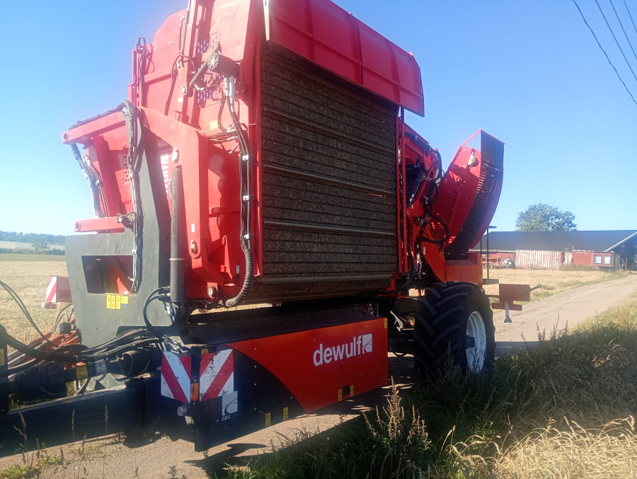6041 Dewulf GBII carrot harvester