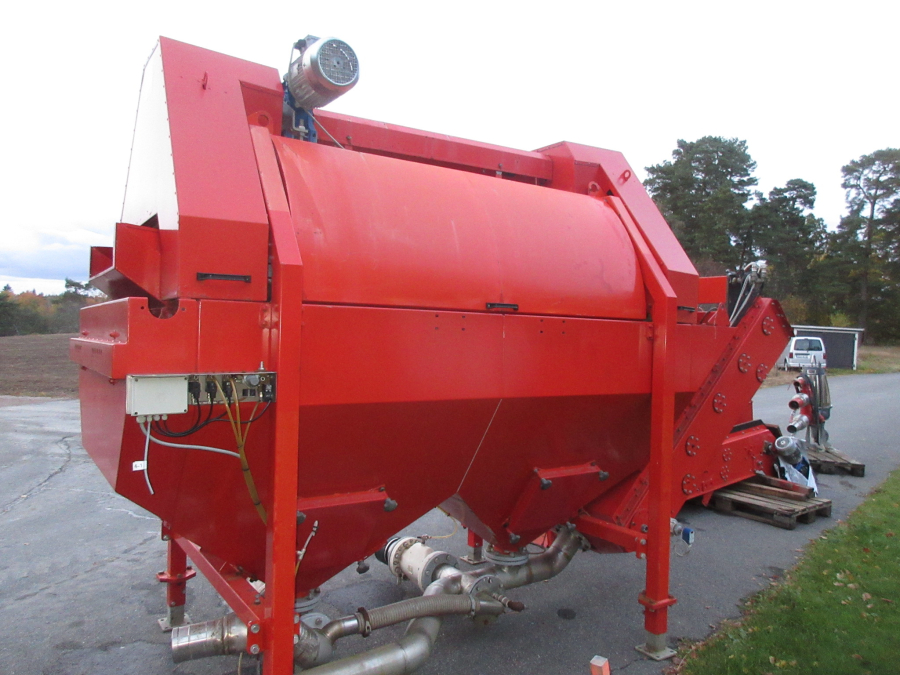 6051 EKKO potato washer EM1341 with EKKO destoner