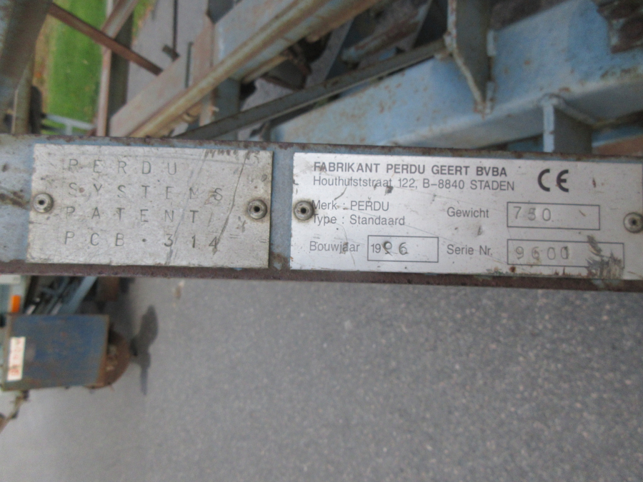6052 Perdu transplanter 4 row
