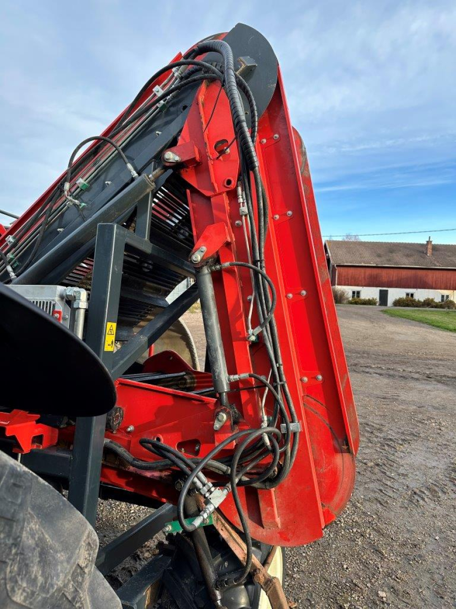 6079 Dewulf carrot harvester with elevator