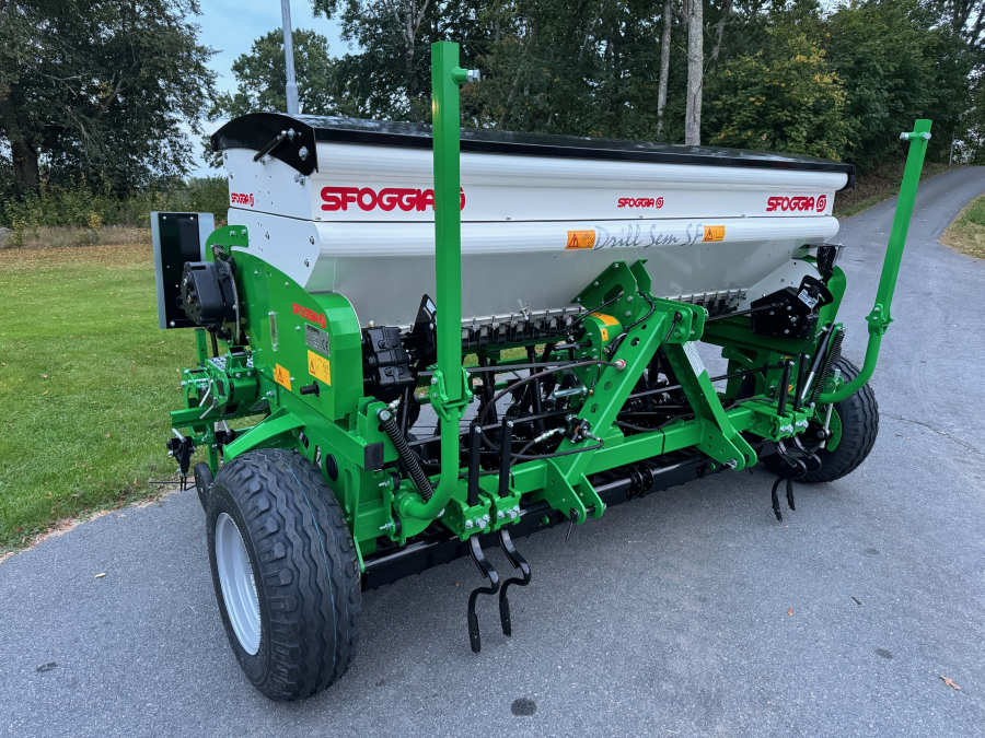 6091 Sfoggia Drillsem seeder 3m for cereal and small seed box