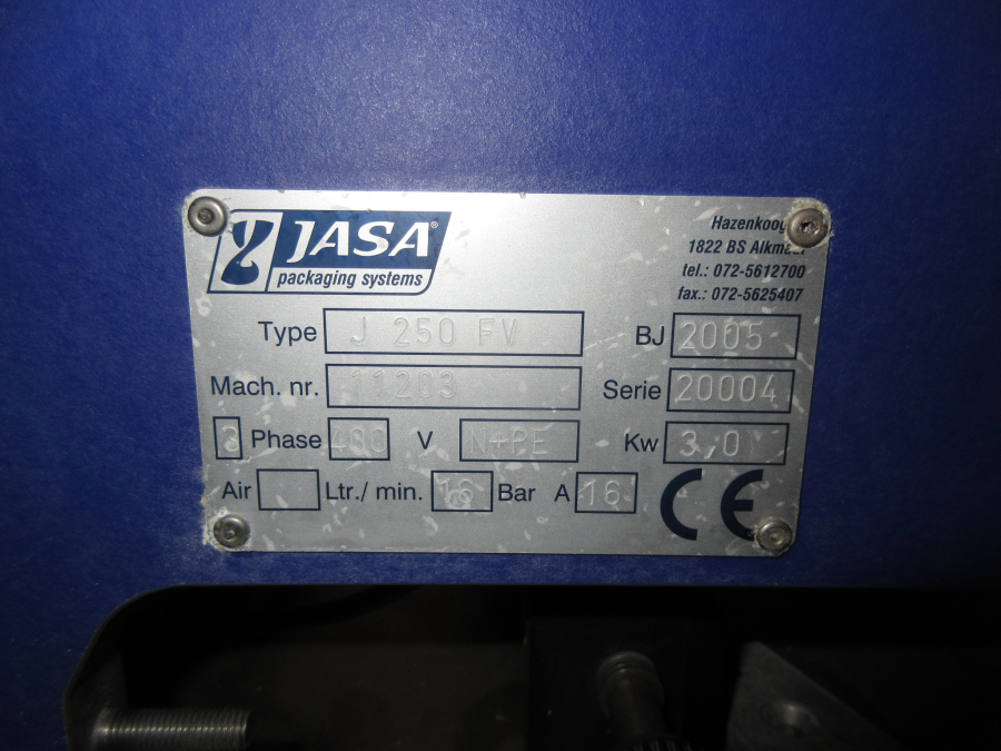 6095 JASA 250 bagger VFFS