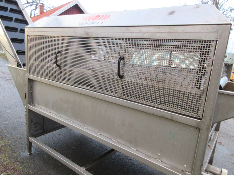 6108 EKKO EM1320 potato washer stainless steel