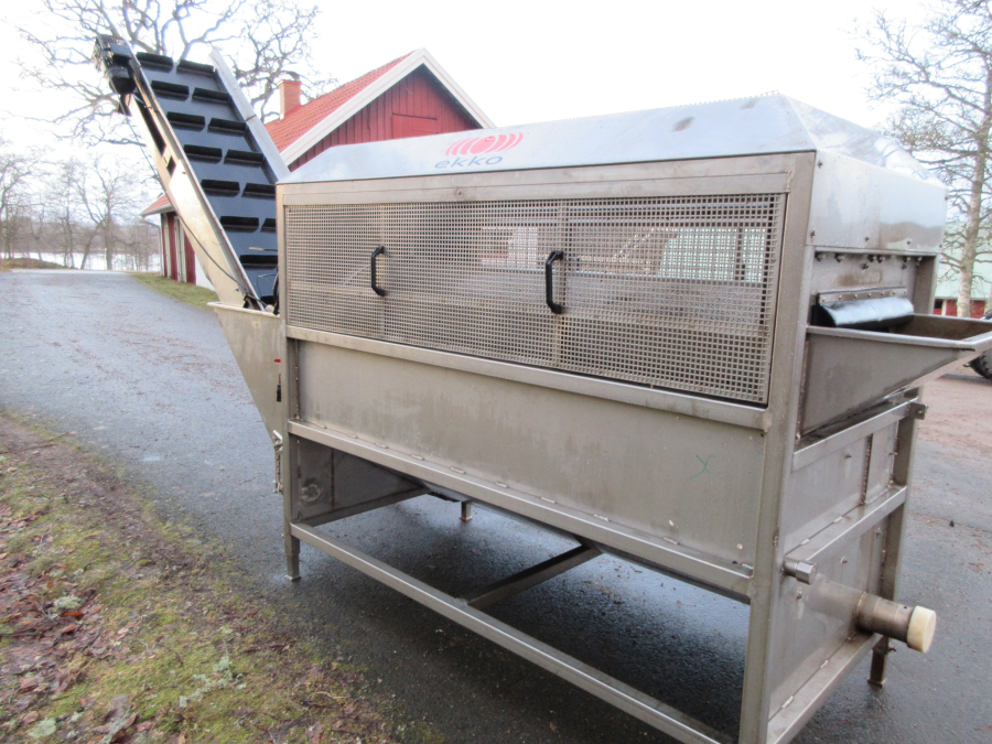 6108 EKKO EM1320 potato washer stainless steel