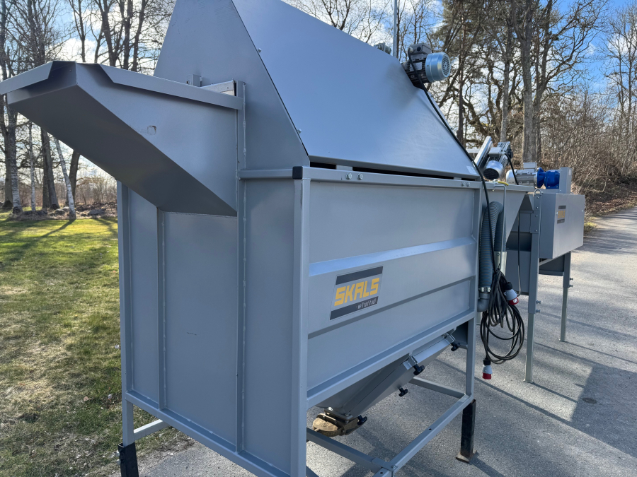 6128 Skals potato washing line new condiition