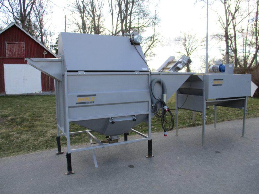 6128 Skals potato washing line new condiition