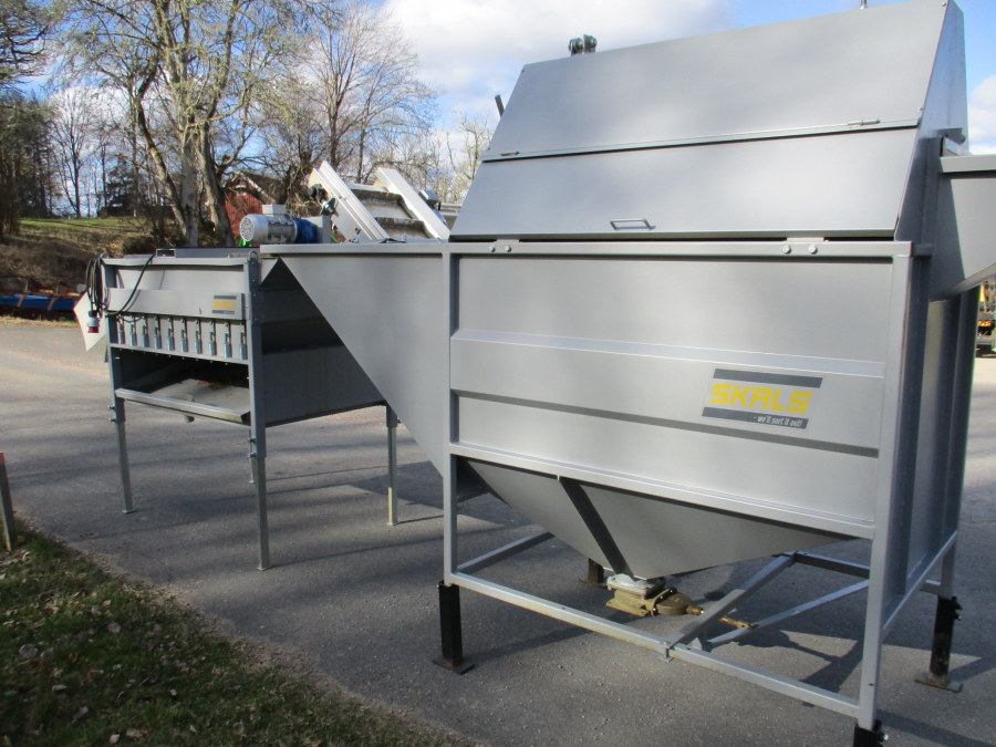 6128 Skals potato washing line new condiition