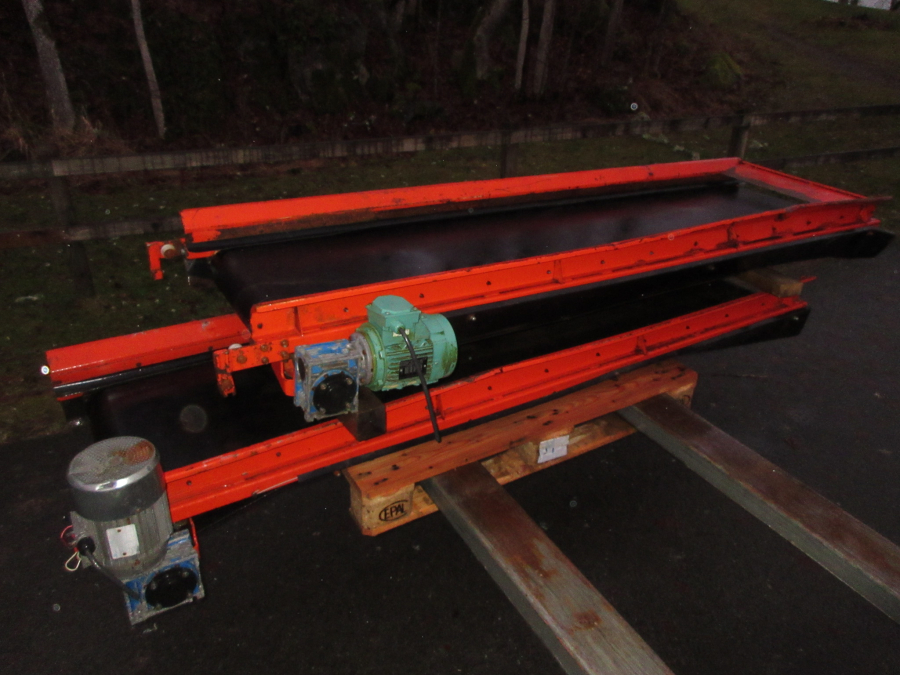 6189 EKKO receving hopper with screen grader and coil cleaning unit