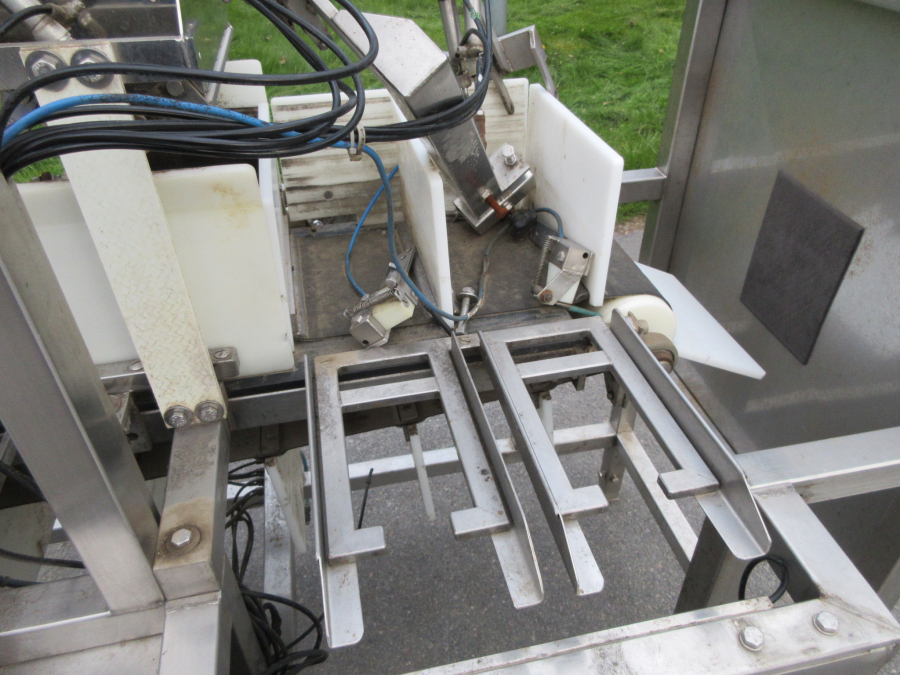 6235 Newtec NBM 50 Denester and punnet filler