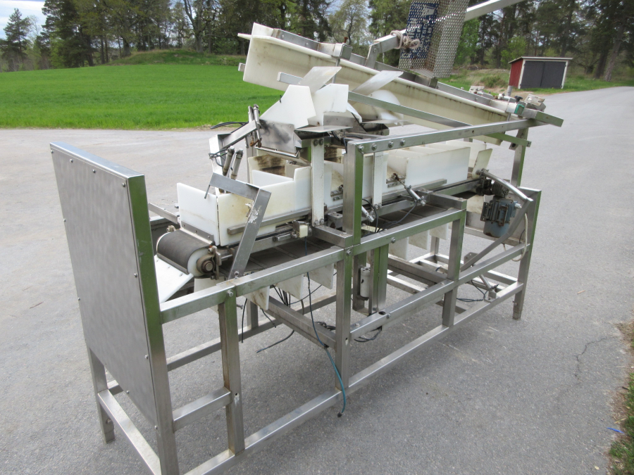 6235 Newtec NBM 50 Denester and punnet filler