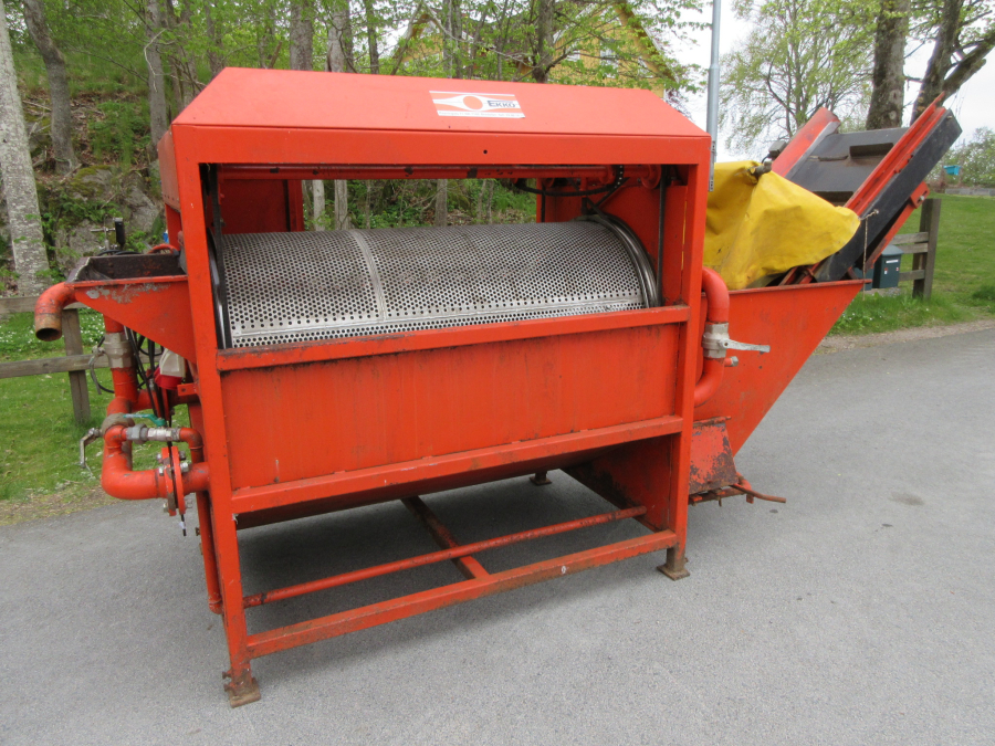 6237 EKKO potato washer 1,5m