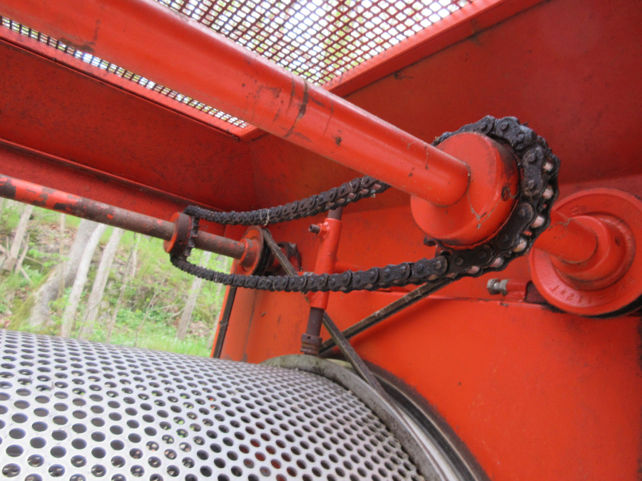 6237 EKKO potato washer 1,5m