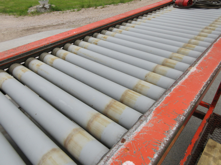 6239 EKKO roller table for manual inspection