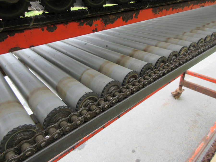 6239 EKKO roller table for manual inspection