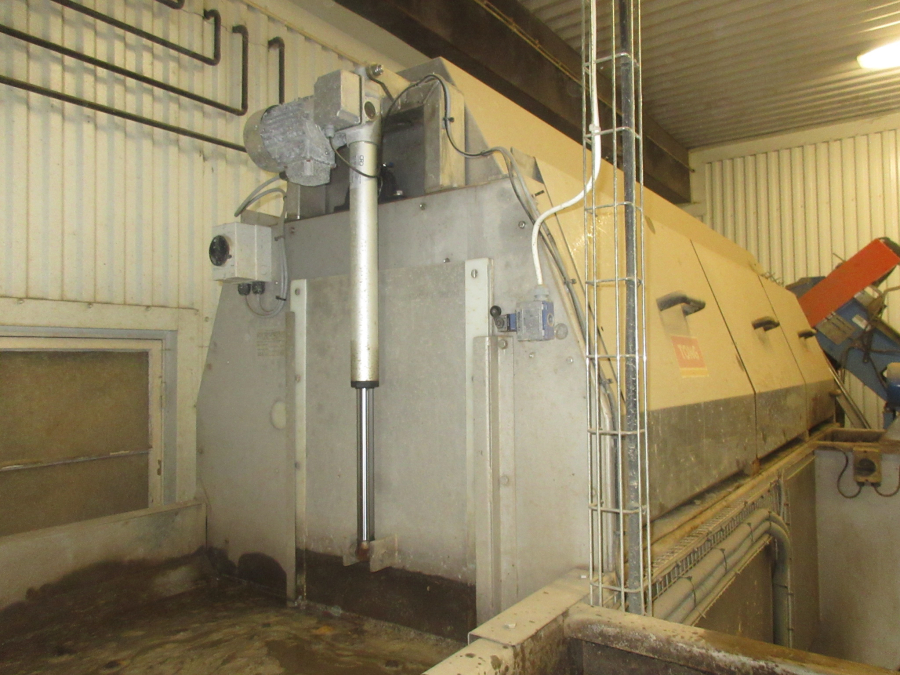 6292 Tong potato washing line with destoner and polisher Stainless steel