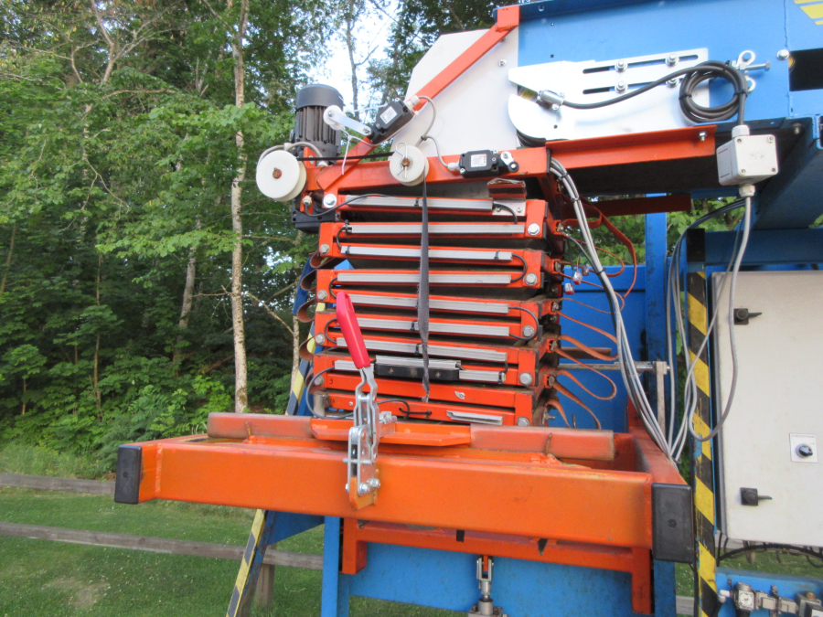6302 EMVE double big bag filler with elevator